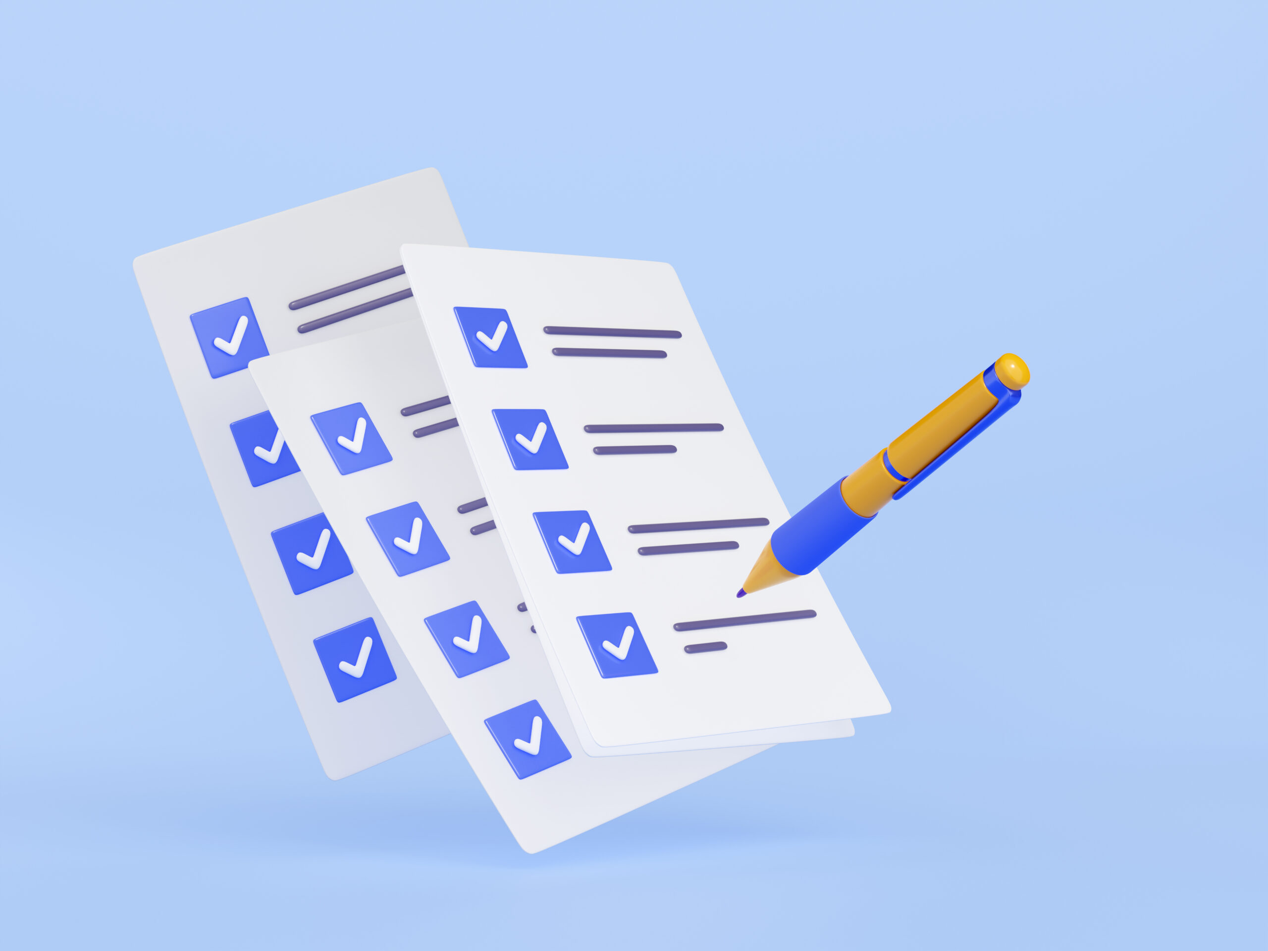 a printed survey, highlighting the importance of printed surveys in market research and data collection