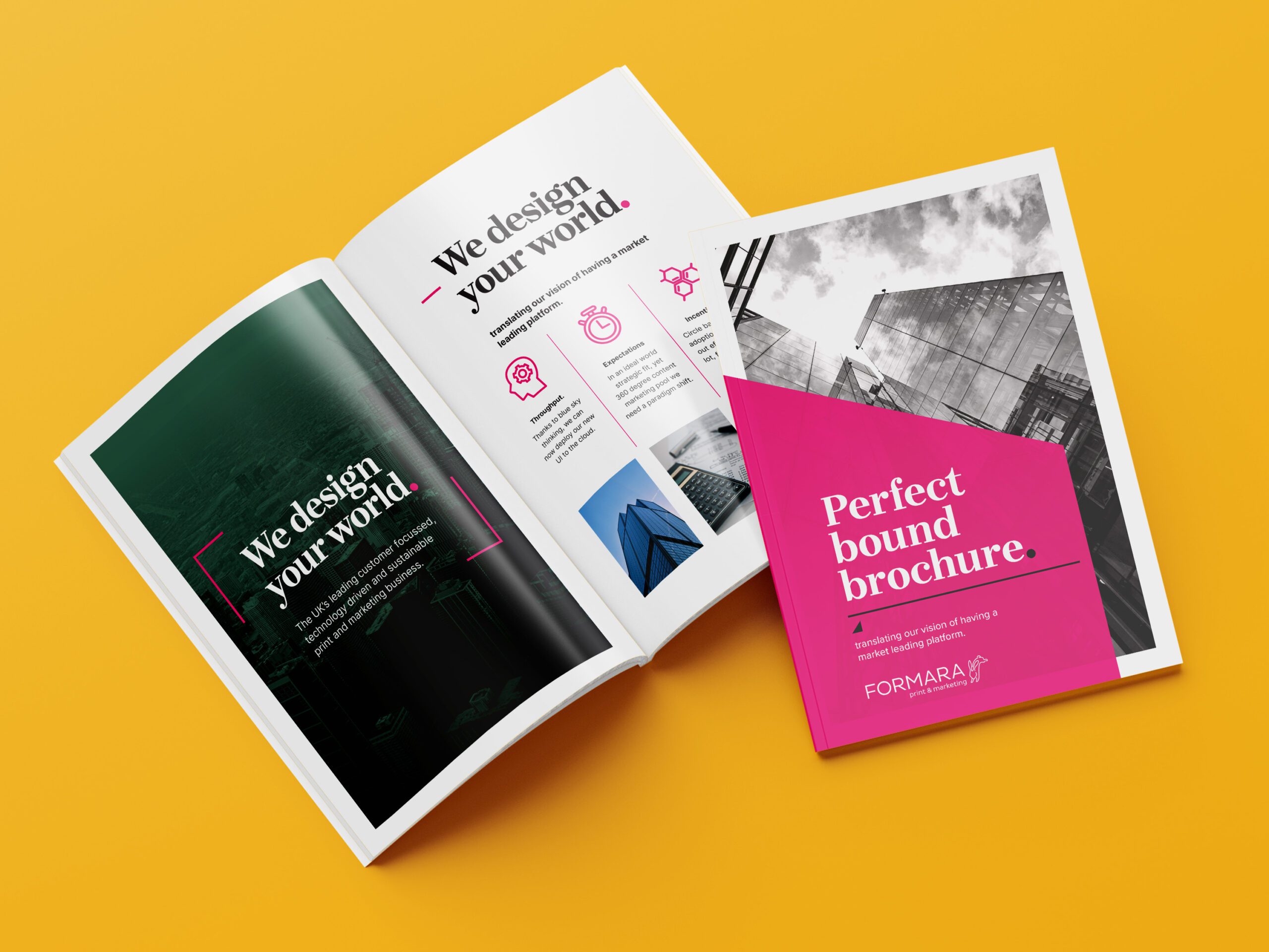 Why brochures still matter in modern marketing, showing a professionally designed printed brochure used to build trust, brand consistency and customer engagement