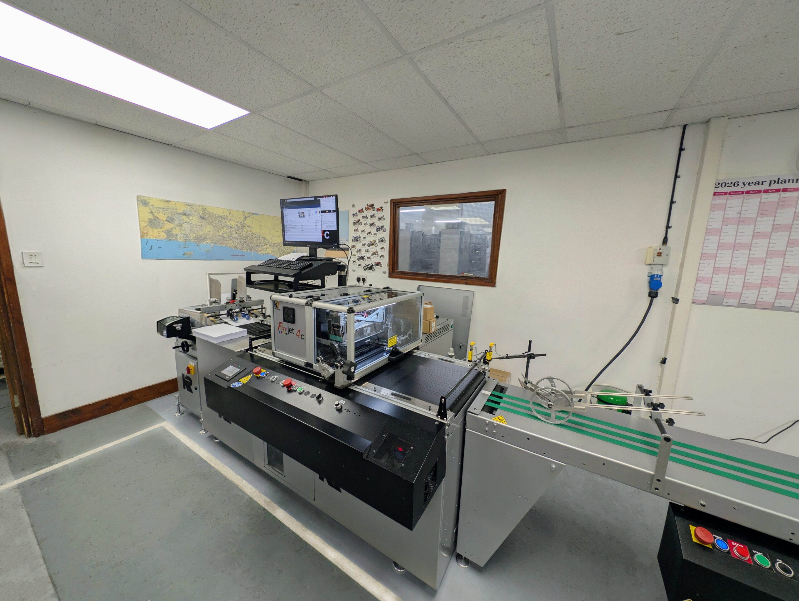 Short run colour capacity press at Formara following new production inkjet investment