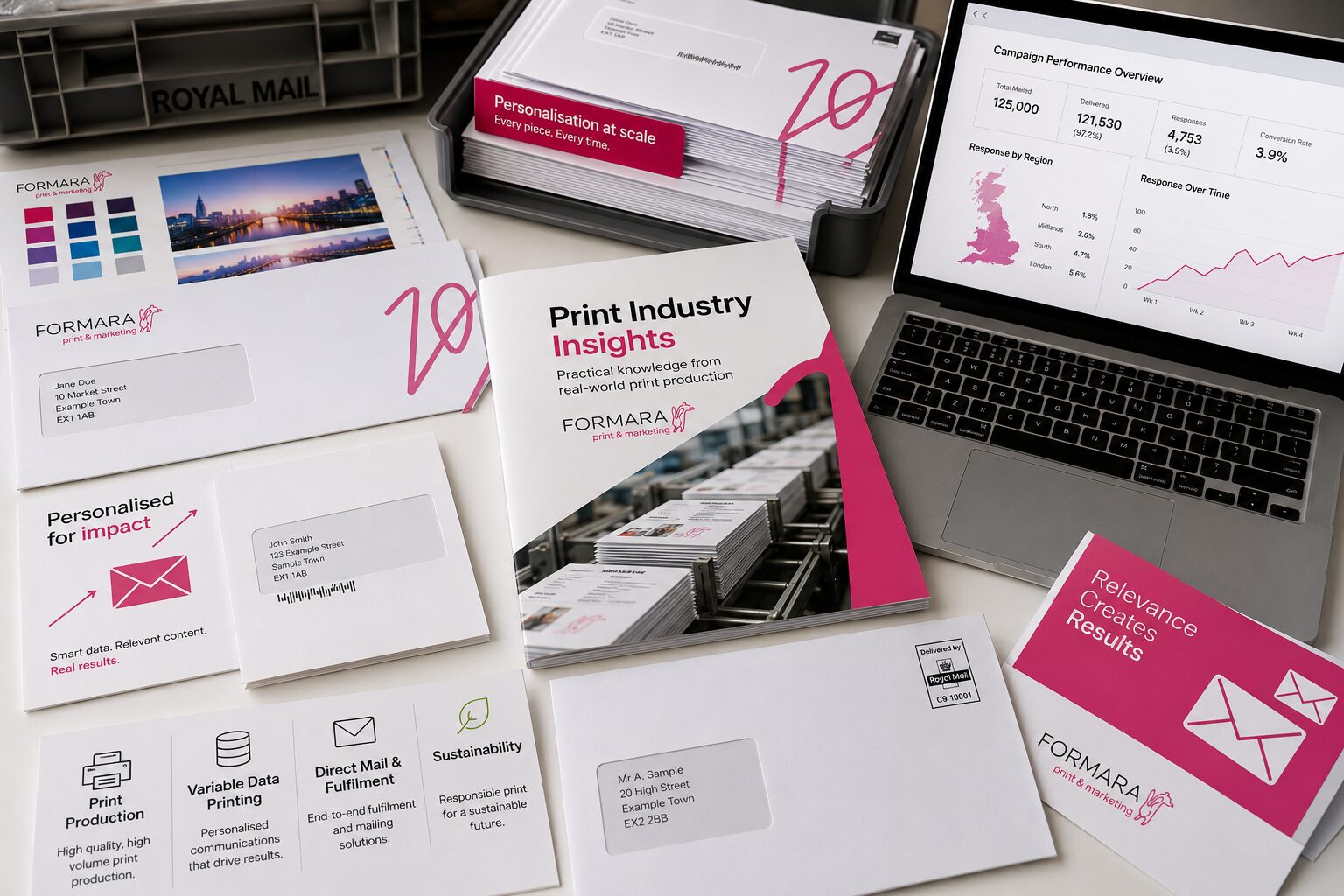 Print industry insights covering direct mail fulfilment, variable data printing and print production processes